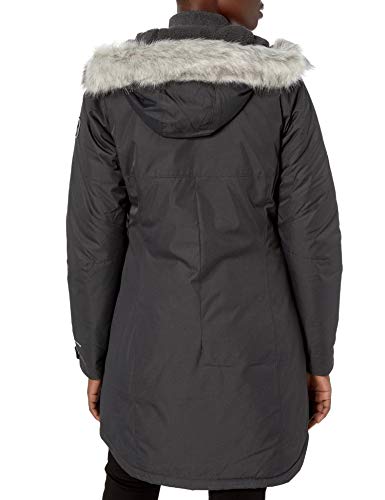 Columbia Women's Suttle Mountain Long Insulated Jacket, Black, Small