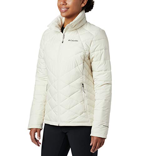 Columbia Womens Heavenly Jacket Chalk, Large