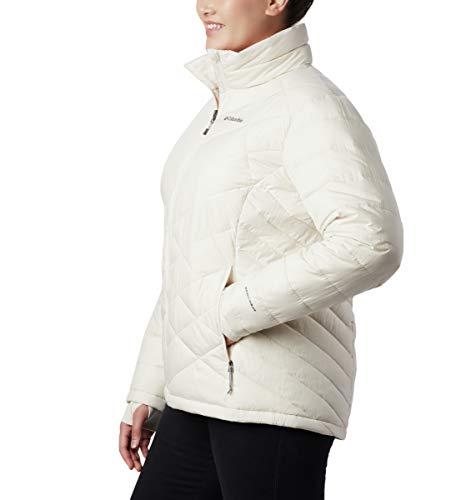 Columbia Womens Heavenly Jacket Chalk, Large