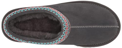 UGG Women's Tasman Slipper, Dark Grey, 06