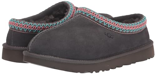 UGG Women's Tasman Slipper, Dark Grey, 06