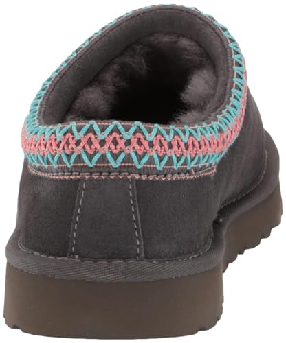 UGG Women's Tasman Slipper, Dark Grey, 06