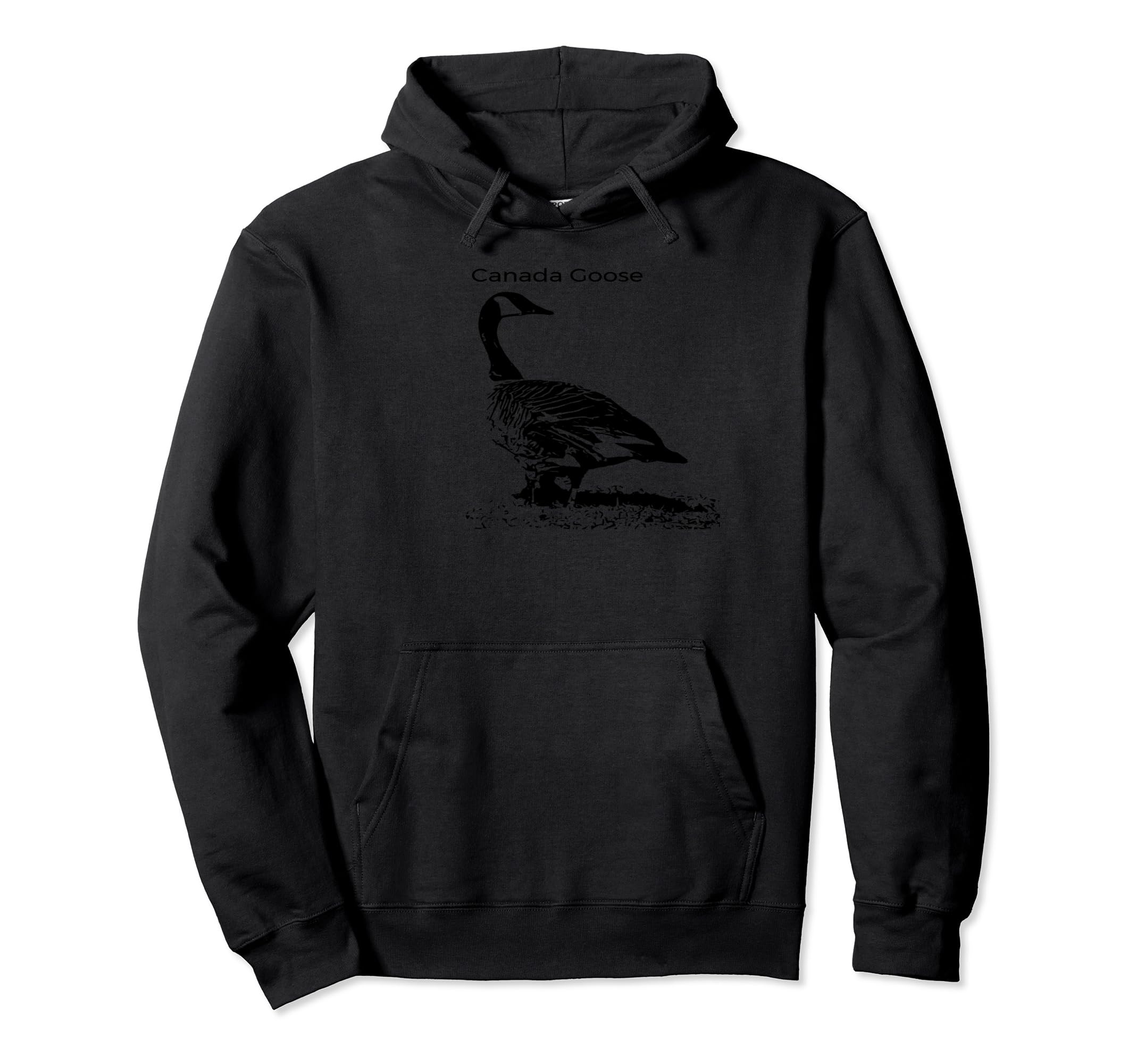 Canada Goose Standing Pullover Hoodie Waterfowl Lover Pullover Hoodie