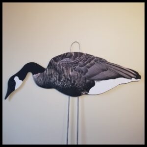 Top Down Decoys Silhouette Goose Decoy CV246 - Canada Goose Decoy 12pcs - Vertical Silhouette Goose Decoys