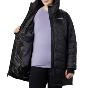 Columbia Women's Mighty Lite Hooded Jacket, Black, Medium