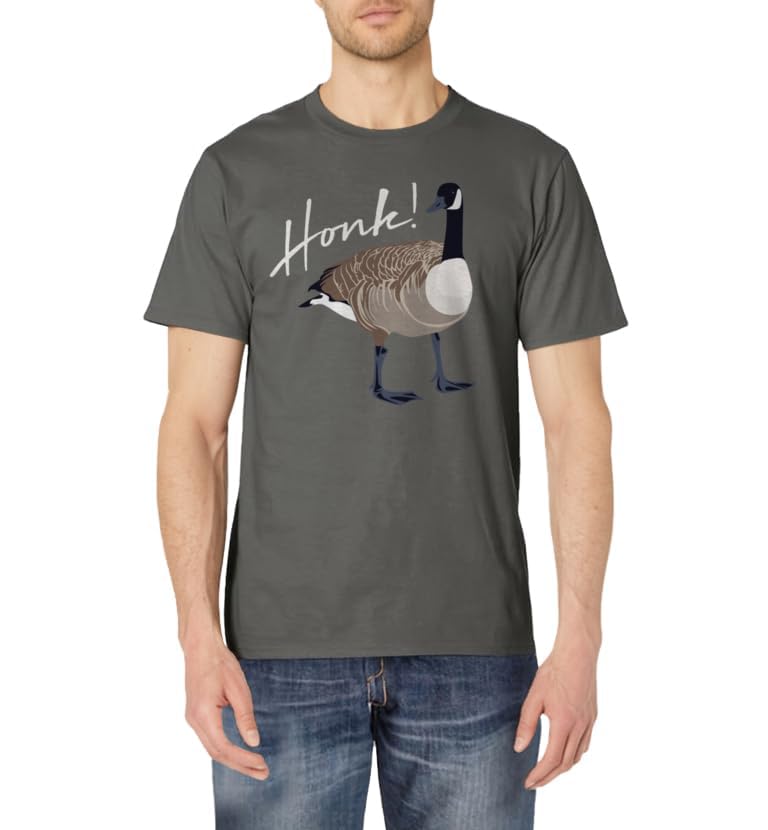 Canadian Goose Shirt Honk Funny Cute Bird Hunter Gift