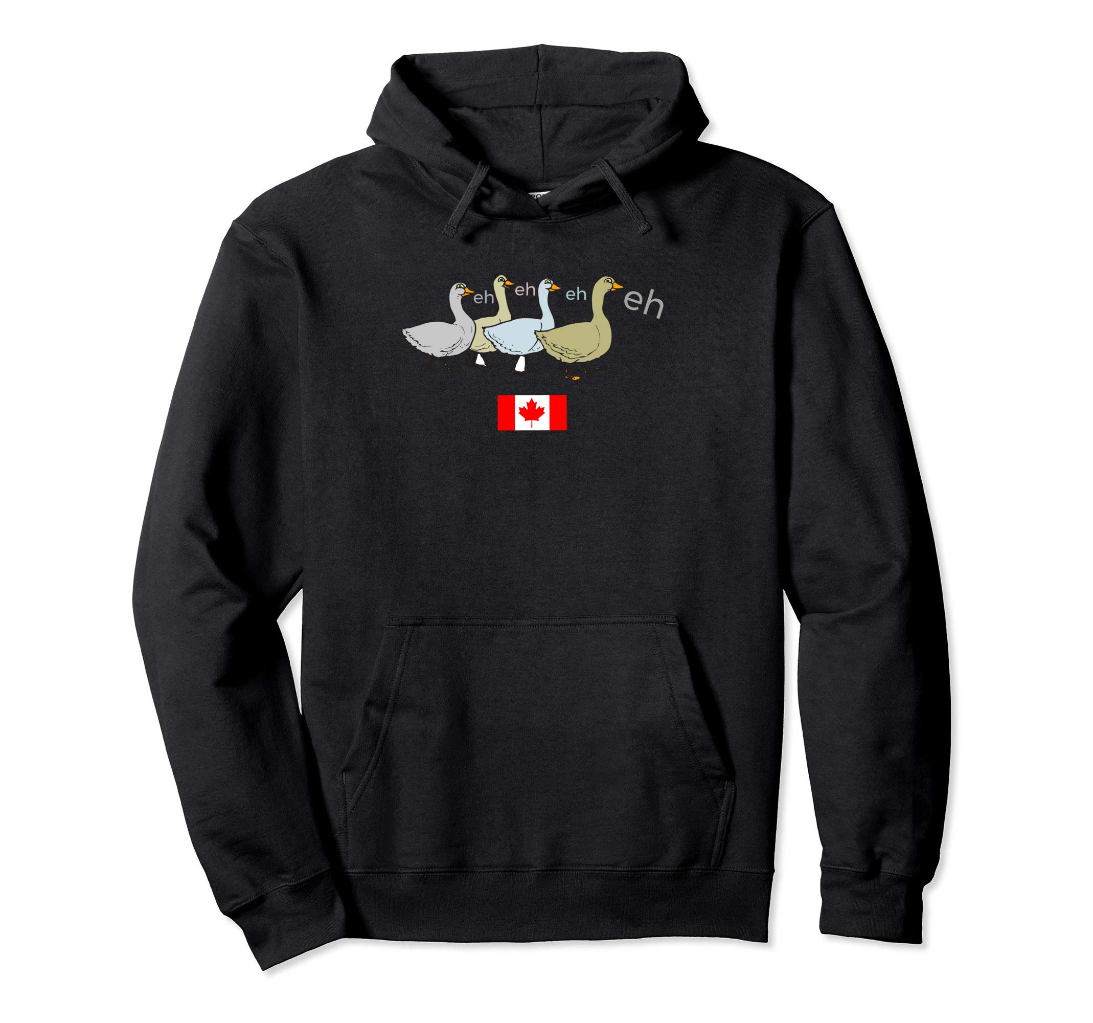 Canadian Geese Eh Hoodie Canada Flag