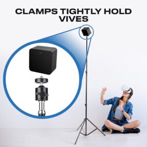 Skywin VR Tripod Stand Compatible with SteamVR Base Station 2.0 -for Sensor Stand, Base Station, and Oculus Rift Constellation (2 Stands)