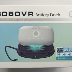 BOBOVR Battery Dock Upgrade Kit for M1/M2 Plus,Quickly Convert M1/M2 Plus Strap Regular Version to Battery Version.