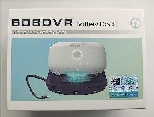 BOBOVR Battery Dock Upgrade Kit for M1/M2 Plus,Quickly Convert M1/M2 Plus Strap Regular Version to Battery Version.