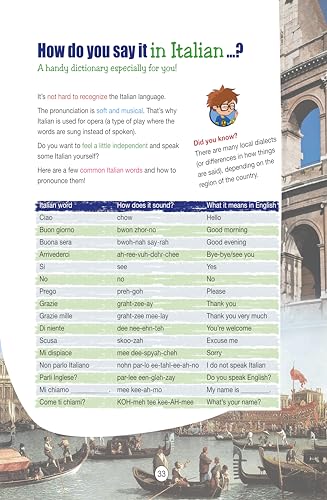 Kids' Travel Guide - Italy: The fun way to discover Italy - especially for kids (Kids' Travel Guide series)