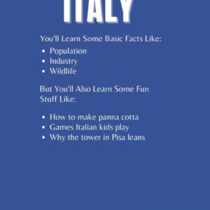 Learn About Italy For Kids: Ages 8-12 Includes Fun Facts About History and Modern Italian Culture (Learn About the World)