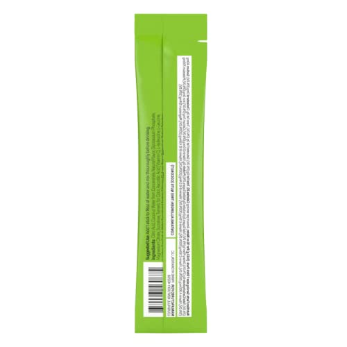 PRIME HYDRATION+ Sticks Lemon Lime | Hydration Powder Single Serve Sticks | Electrolyte Powder On The Go | Low Sugar | Caffeine-Free | Vegan | 6 Sticks