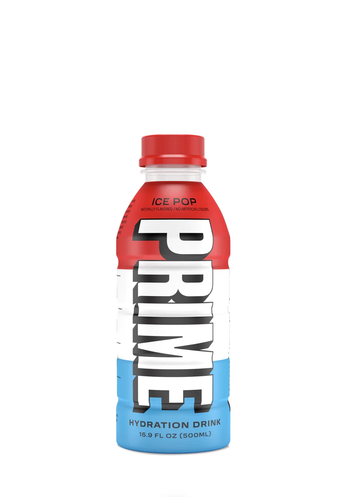 Prime Hydration Drink 6 Flavor Variety 12 Pack (2 of each flavor) Lemon Lime, Tropical Punch, Blue Raspberry, Orange, Grape & Ice Pop