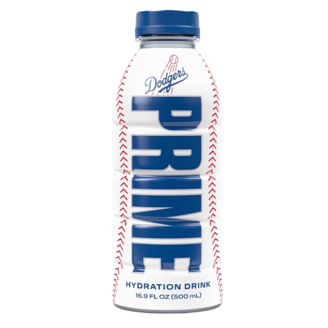 Prime Hydration Drink Limited Edition LA Dodgers, 16.9 Fl Oz, Los Angeles Dodgers Prime Hydration Drink, 6 Bottles