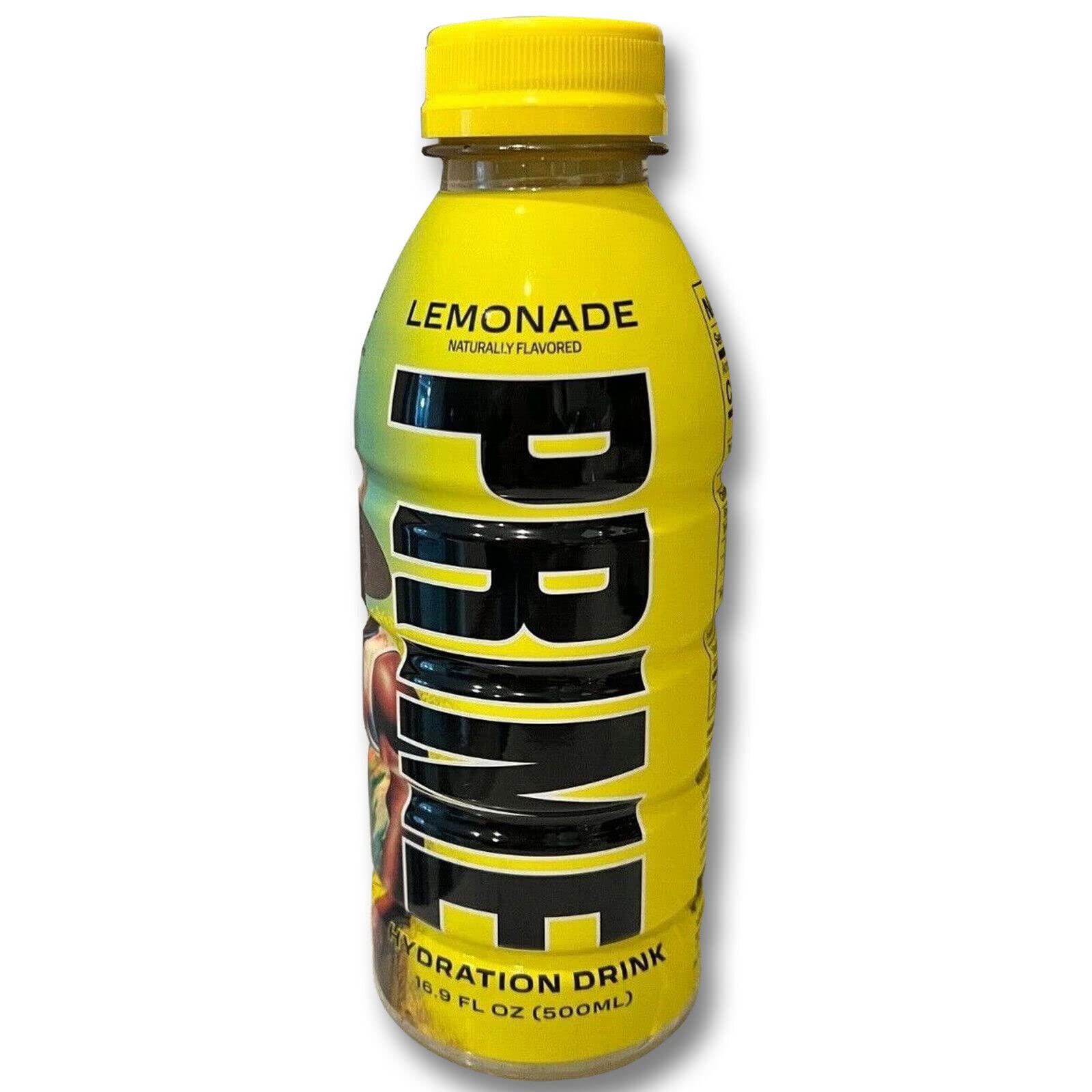 MAGNETOE Prime Lemonade Limited Edition Hydration Bottle, Venice Beach EXCLUSIVE Edition, 500ml (16.9oz)