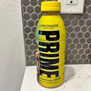 MAGNETOE Prime Lemonade Limited Edition Hydration Bottle, Venice Beach EXCLUSIVE Edition, 500ml (16.9oz)