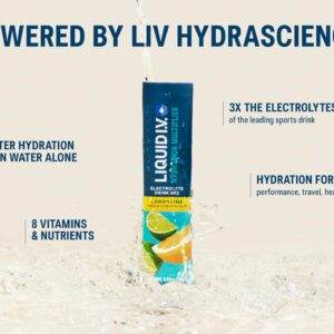 Liquid I.V.® Hydration Multiplier® - Strawberry Lemonade - Hydration Powder Packets | Electrolyte Powder Drink Mix | Convenient Single-Serving Sticks | Non-GMO | 1 Pack (16 Servings)