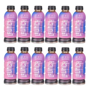 Launch Hydrate Sports Drink, Strawberry Lemon, 16 Fl Oz, Electrolytes, Vitamins and Minerals Packed, Perfect for Athletes, (Pack of 12)