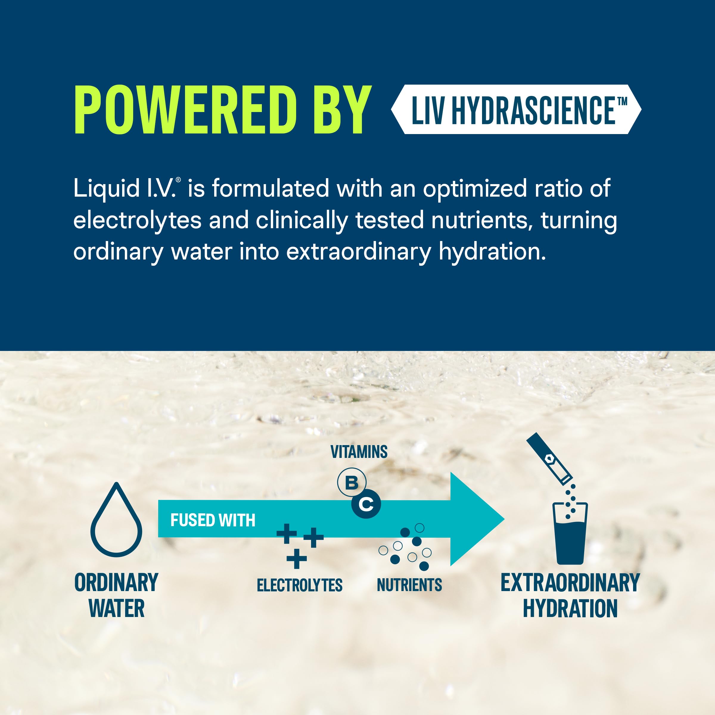 Liquid I.V.® Hydration Multiplier® +Energy - Mango Tamarind - Hydration Powder Packets | Electrolyte Powder Drink Mix | Convenient Single-Serving Sticks | Non-GMO | 1 Pack (14 Servings)