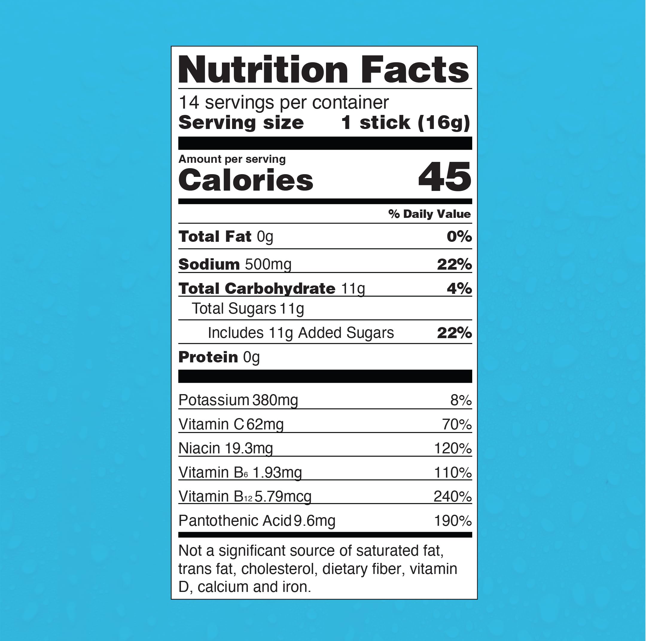 Liquid I.V.® Hydration Multiplier® +Energy - Mango Tamarind - Hydration Powder Packets | Electrolyte Powder Drink Mix | Convenient Single-Serving Sticks | Non-GMO | 1 Pack (14 Servings)