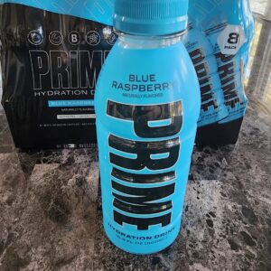 Prime Hydration 8 pack blue Raspberry