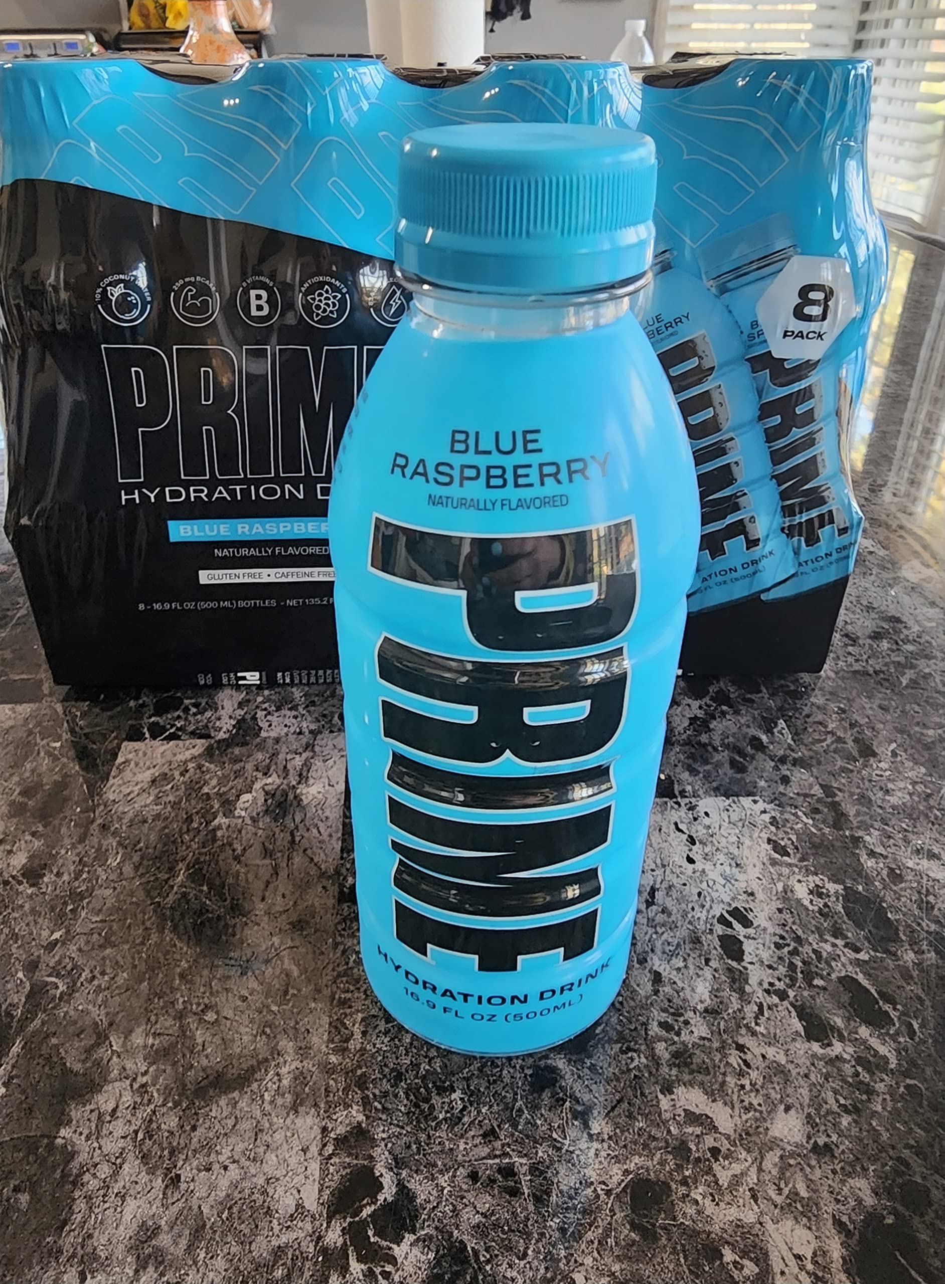 Prime Hydration 8 pack blue Raspberry