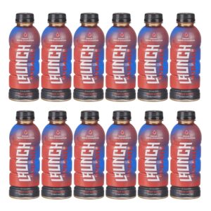 Launch Hydrate Sports Drink, Fruit Punch, 16 Fl Oz, Electrolytes, Vitamins and Minerals Packed, Perfect for Athletes, (Pack of 12)