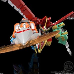 Bandai Shokugan Modeling Project Hyakuju Sentai Gaoranger SMP GaoIcarus Model Kit Set