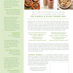 The Simple Vegan Kitchen: Nutritionally Balanced, Easy and Delicious Plant-Based Meals for Daily Wellness