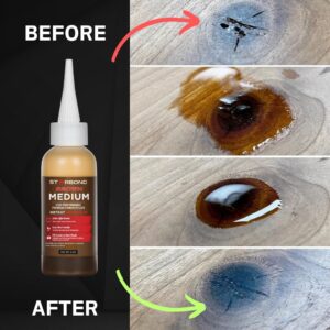 Starbond 2 oz. "Light Brown" Medium CA Glue (Premium Cyanoacrylate Super Glue) Crack Filler 150 CPS Viscosity for Woodworking, Woodturning, Carpentry, Guitar