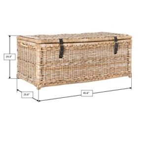 happimess Caden Storage Trunk, 46", Natural