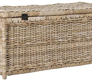 happimess Caden Storage Trunk, 46", Natural