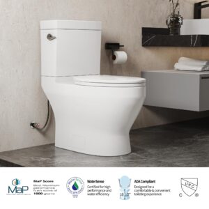 KE KING Lavan® 1000 MaP Score Powerful Flush Comfort Height Floor Mounted Two-Piece Toilet