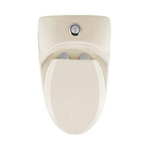 Swiss Madison Well Made Forever SM-1T803BQ Chateau One Piece Elongated Dual Flush Toilet In Bisque 0.8/1.28 gpf