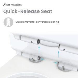 Carre One-Piece Square Toilet Dual-Flush 1.1/1.6 gpf, Touchless