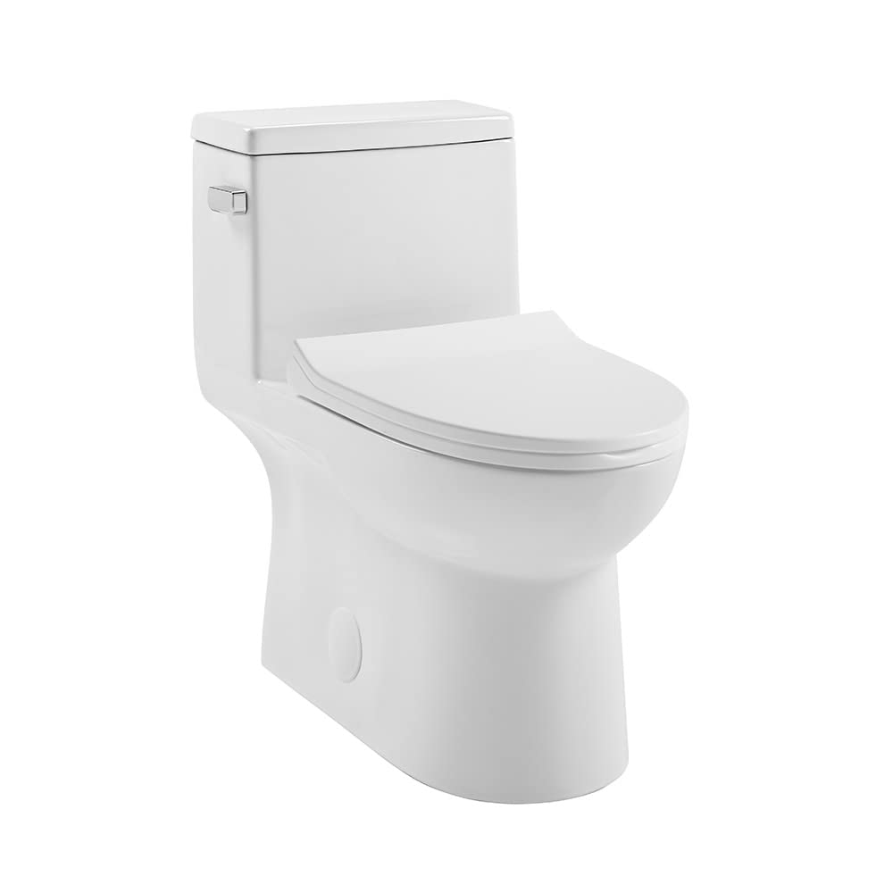 Swiss Madison SM-1T125 Daxton One Piece Elongated Toilet 1.28 GPF