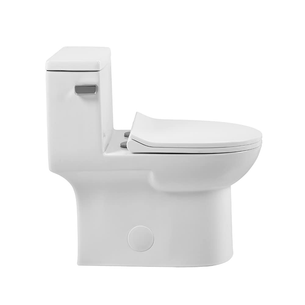 Swiss Madison SM-1T125 Daxton One Piece Elongated Toilet 1.28 GPF