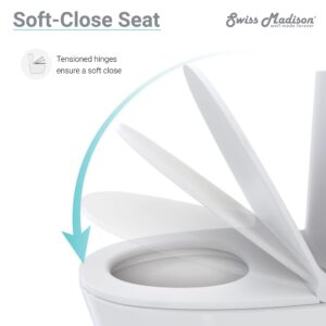 Swiss Madison SM-1T125 Daxton One Piece Elongated Toilet 1.28 GPF