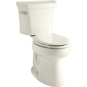 kohler k-3979-96 highline two piece toilet, biscuit