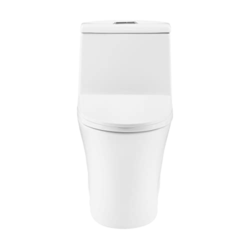 Hugo One Piece Elongated Dual Flush Toilet 1.1/1.6 gpf