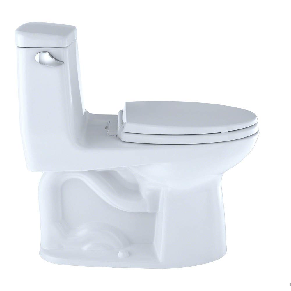 TOTO MS854114EL#01 Eco Ultramax ADA Elongated One Piece Toilet, Cotton White