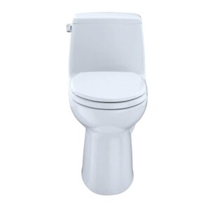 TOTO MS854114EL#01 Eco Ultramax ADA Elongated One Piece Toilet, Cotton White