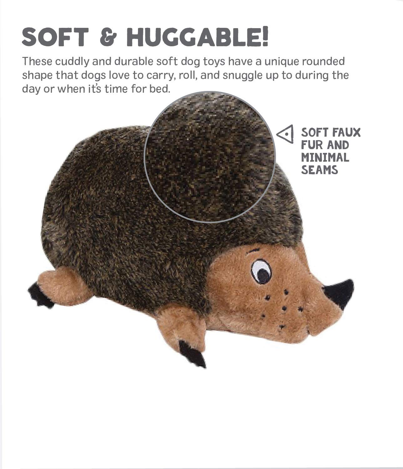 Outward Hound Hedgehogz Plush Dog Toy, Small