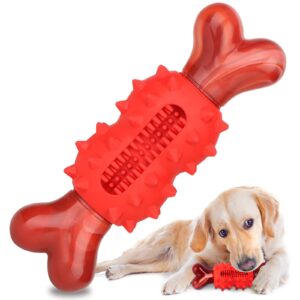 viwik dog chew toy for aggressive chewers, nylon dog bone toy for large medium small dogs, interactive dog toys for puppies teething, outdoor dog toys with beef smell