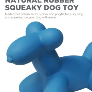 Outward Hound Latex Rubber Balloon Dog Squeaky Dog Toy, Large