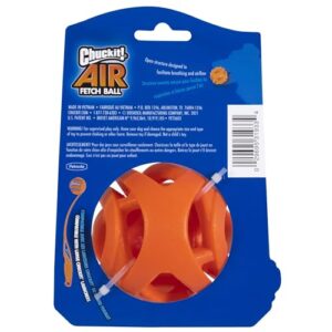 Chuckit Air Fetch Ball Dog Toy, Large (3 Inch Diameter), for dogs 60-100 lbs