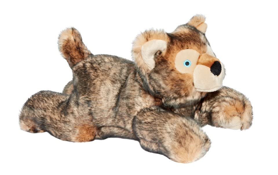 Fluff & Tuff Lobo Wolf Pup Plush Dog Toy,All Breed Sizes