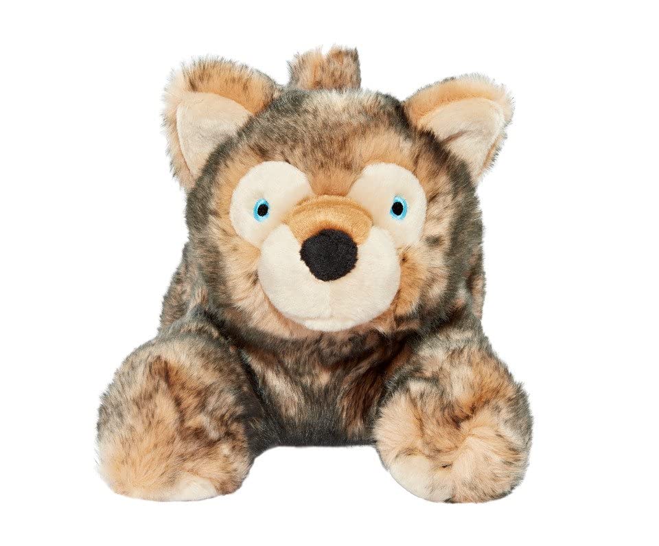 Fluff & Tuff Lobo Wolf Pup Plush Dog Toy,All Breed Sizes