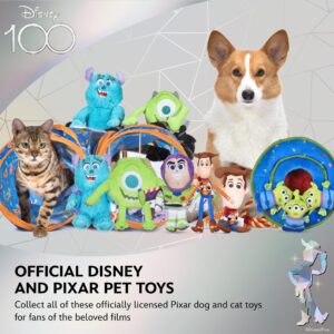 Disney for Pets Pixar’s Sulley Plush Dog Toy 6in | Disney Pixar Dog Toys | Plush Toy for Dogs Inspired by Sulley from Pixar’s Monsters, Inc. with Squeaker